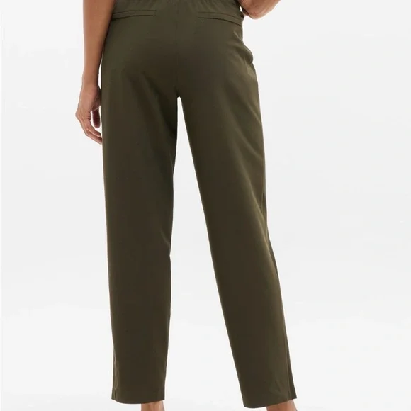 Athleta Olive Green Brooklyn Pants - Picture 3 of 6